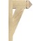 Ekena Millwork Traditional Arts & Crafts Rough Sawn Outlooker, Douglas Fir, 6"W x 12"D x 20"H OUT06X12X20TRA03RDF - alternate 2